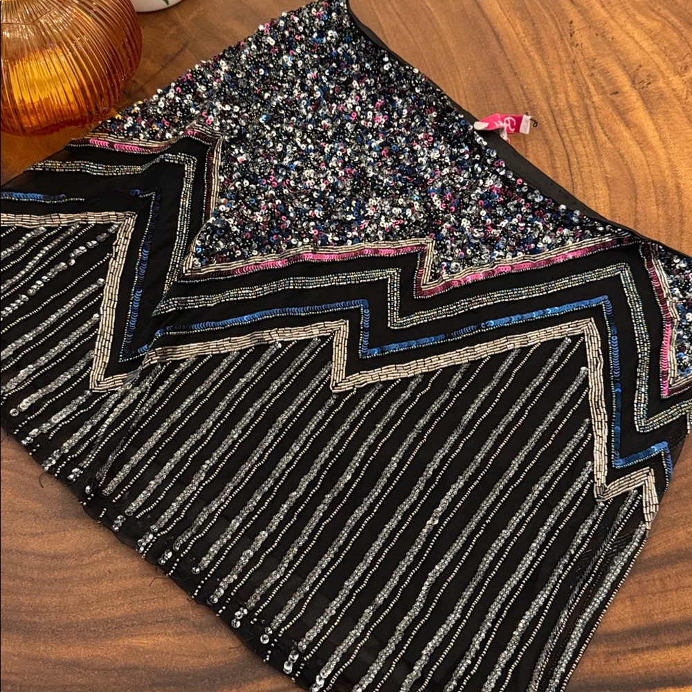 NWT Parker Beaded Skirt